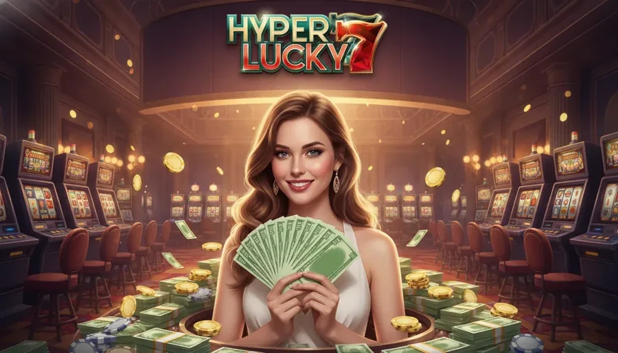 Hyper Lucky Login Hero